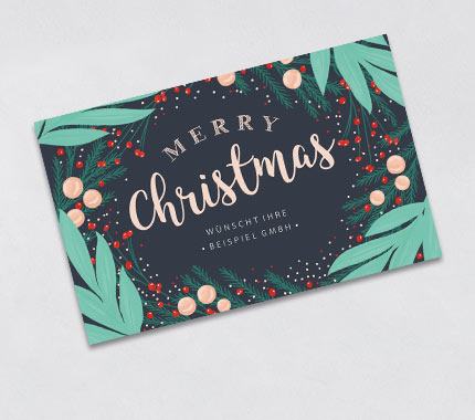 Design-Weihnachtskarten