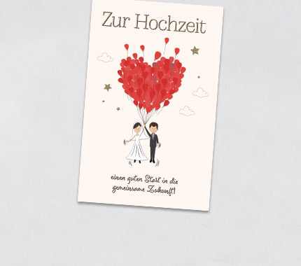 <small>Zur Hochzeit</small>