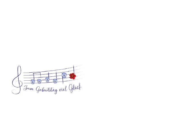 Kartenkuvert, Musikalische Grüße