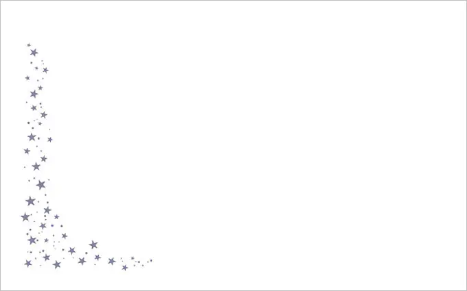 Kartenkuvert Sternenregen, silber, selbstklebend