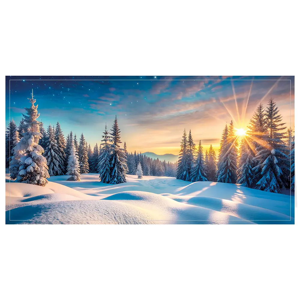 Strahlender Wintertag