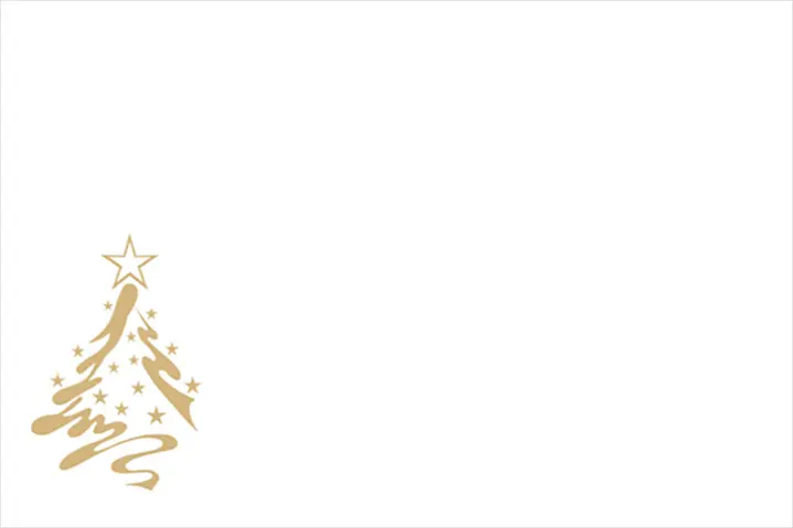 Kartenkuvert Tannenbaum