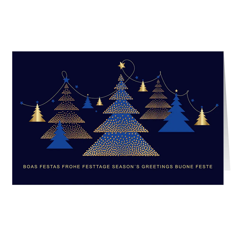 Moderne Weihnachtsbäume