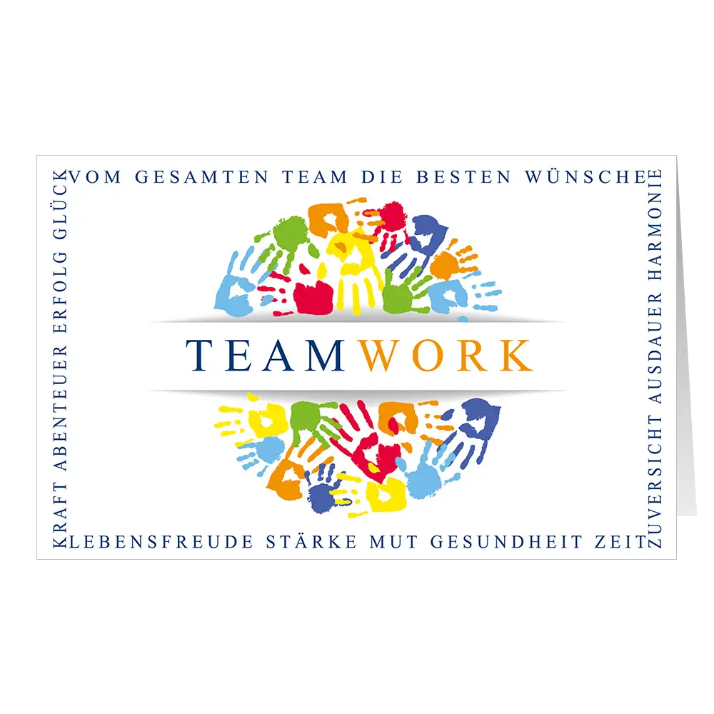 Das Team gratuliert