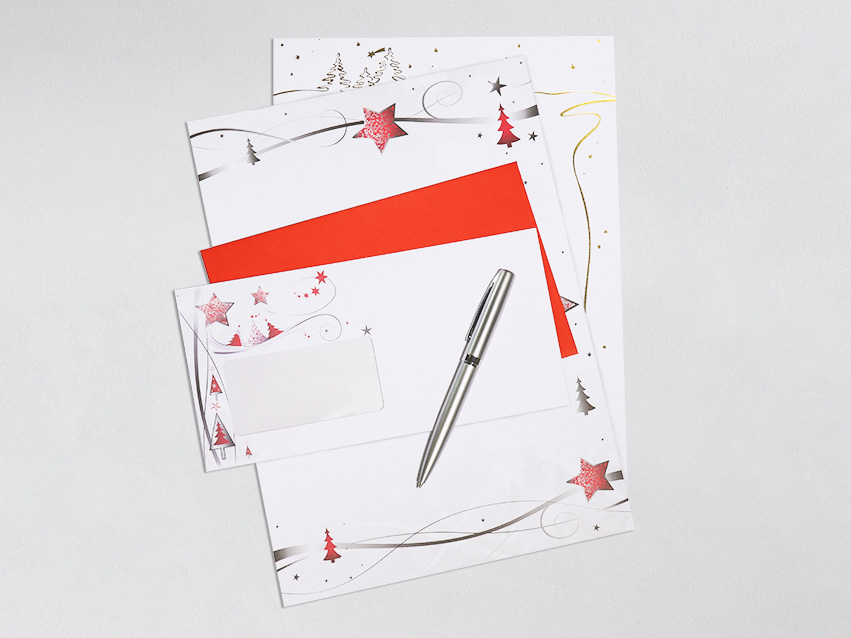Briefpapier, Couverts & Mehr