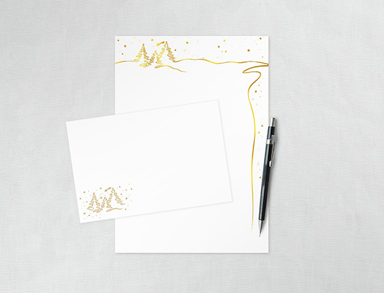 Briefpapier, Couverts & Mehr